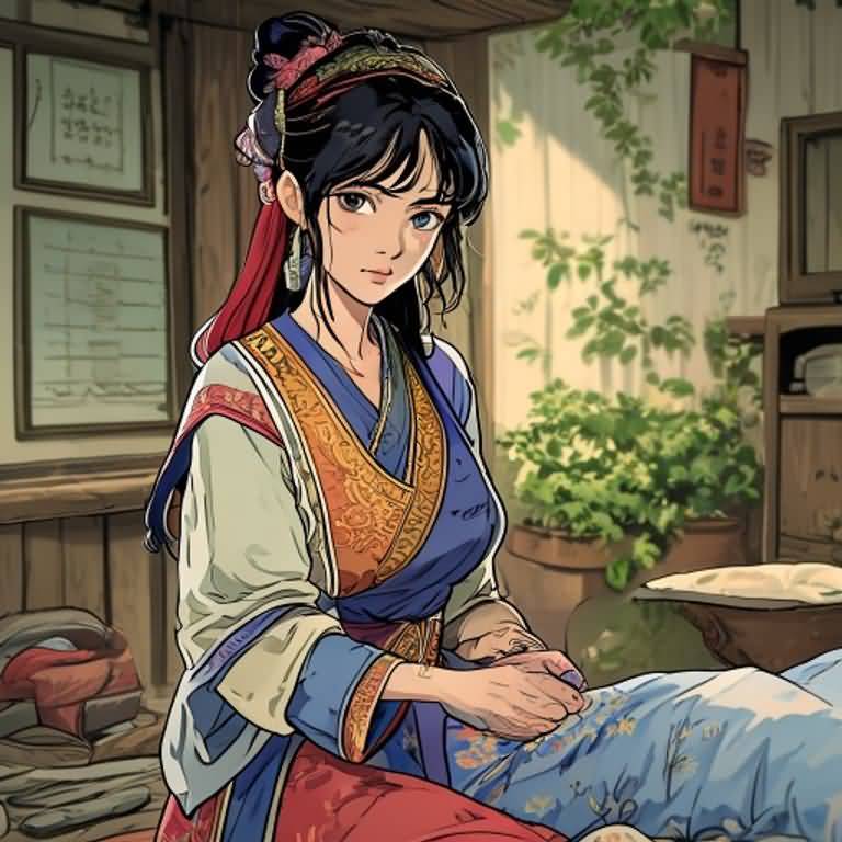 Village Woman C