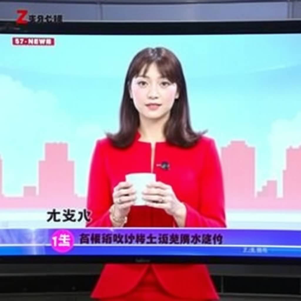 Tv News Anchor