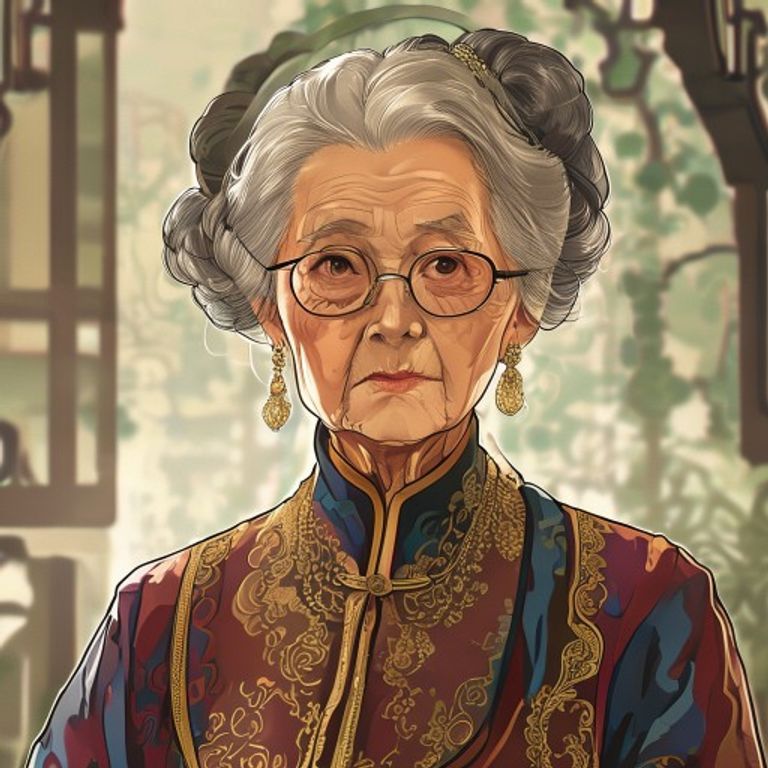 Old Madam Of Jingyuan Marquis Manor