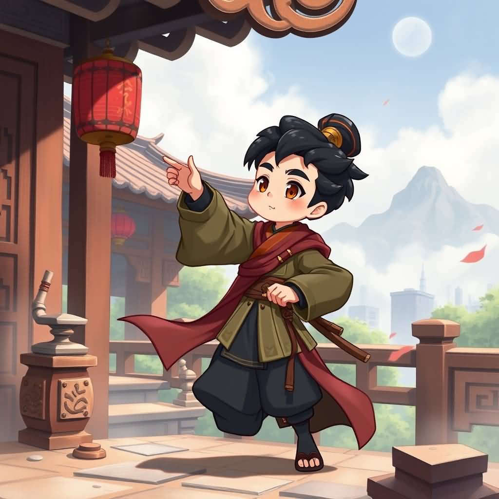servant boy (luo's household)