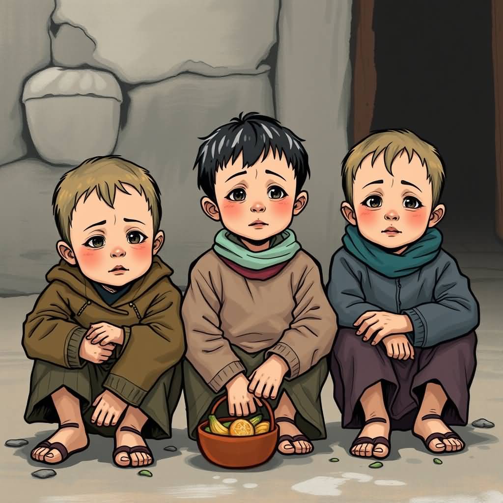 Three Children (neighbors)