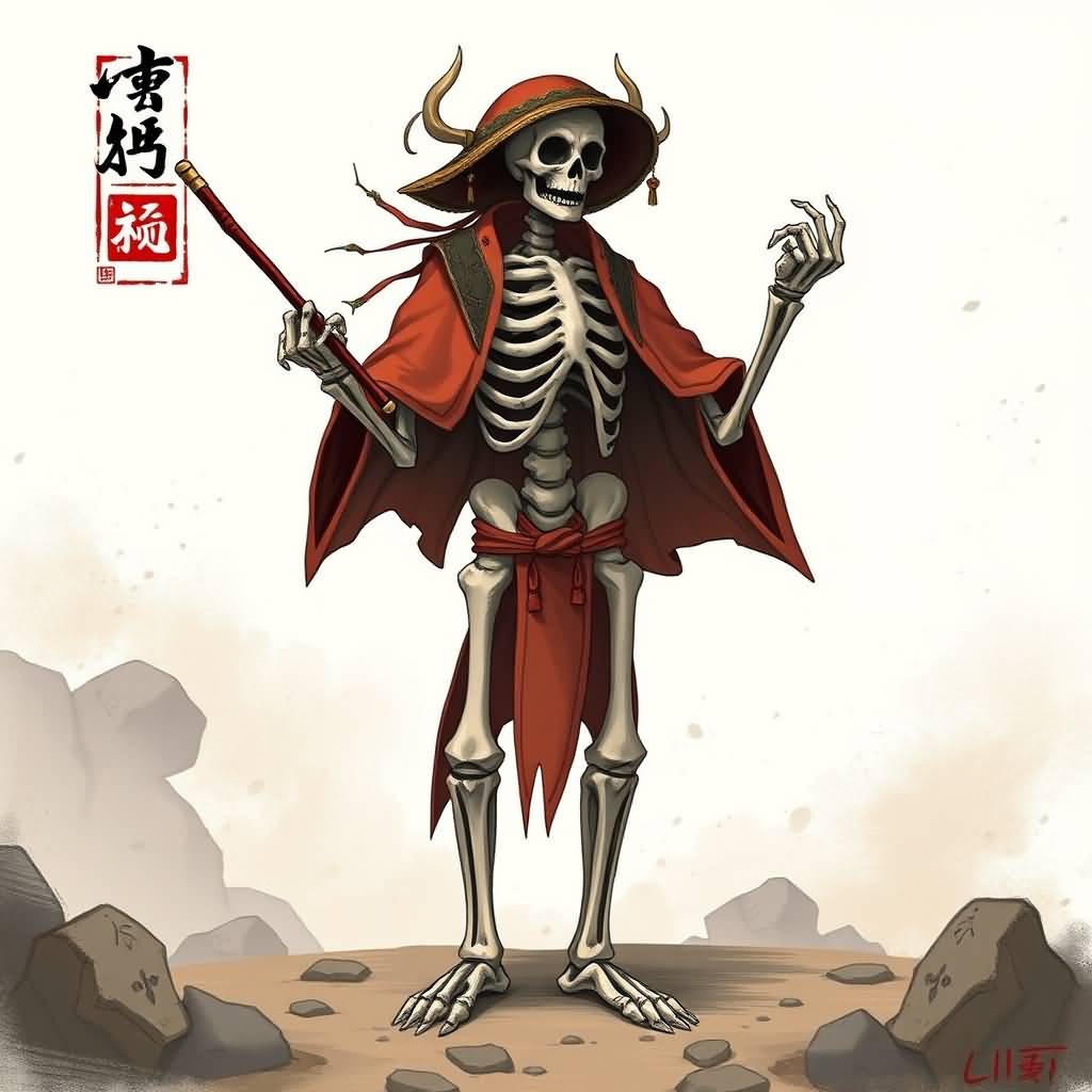 Walking Skeleton Follower 1
