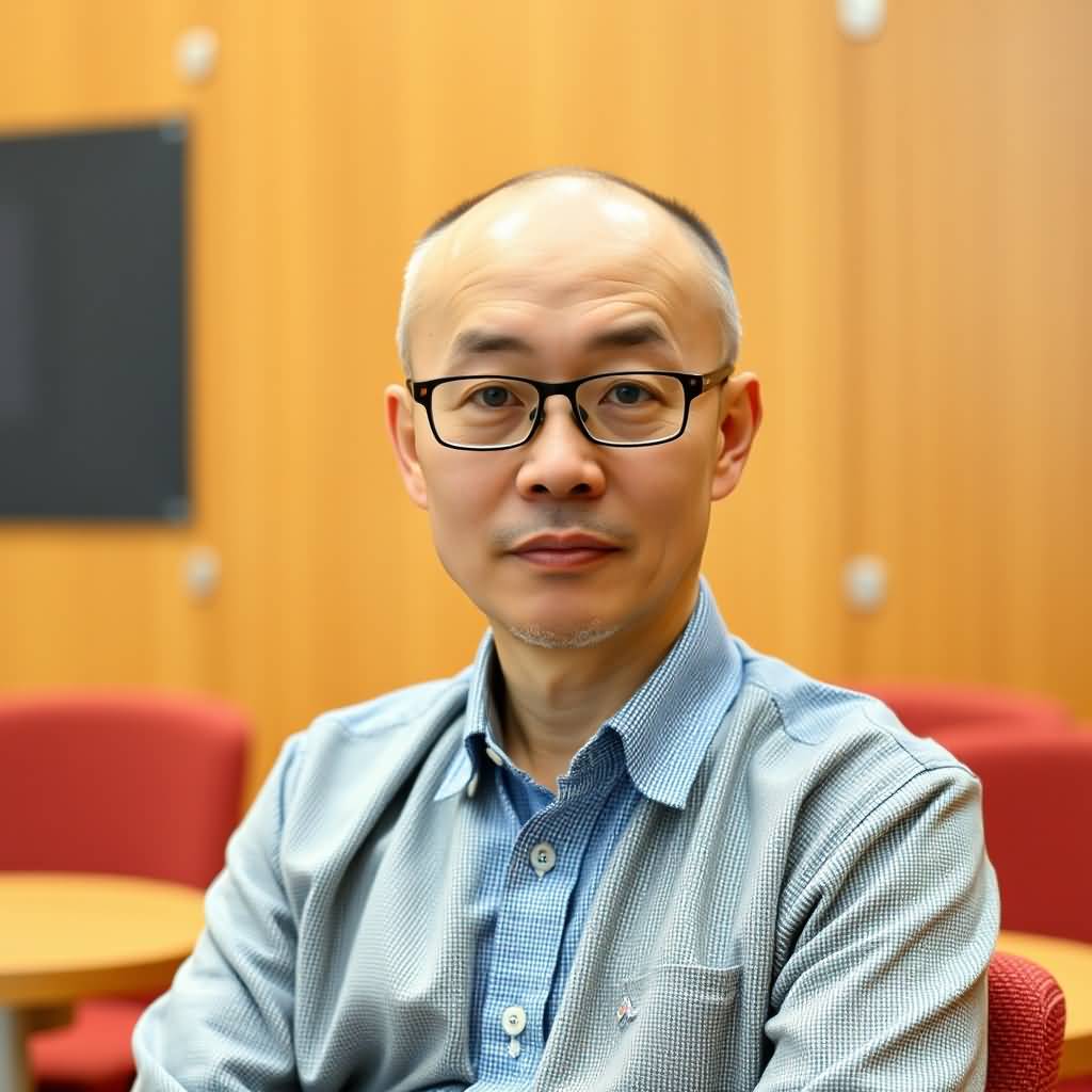 Balding Middle-aged Man
