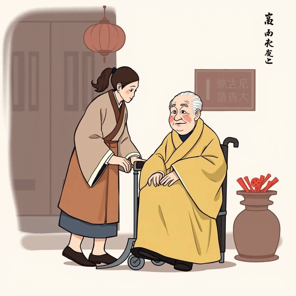 nanny (grandpa fang's caretaker)