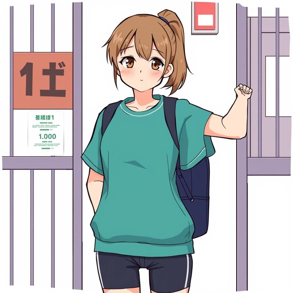 female gym teacher