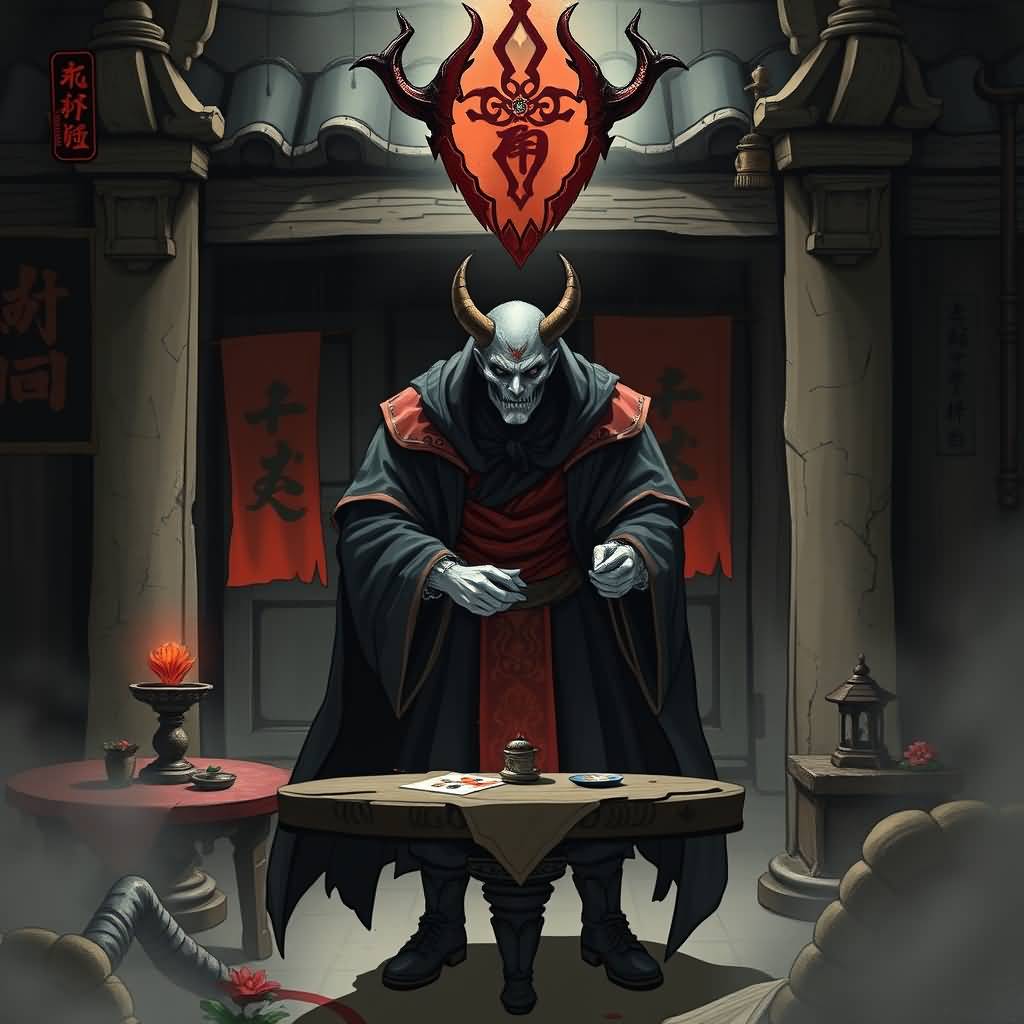 Sinister‑faced Man