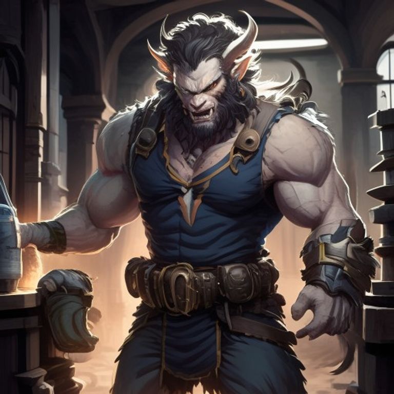 the rude beastkin man