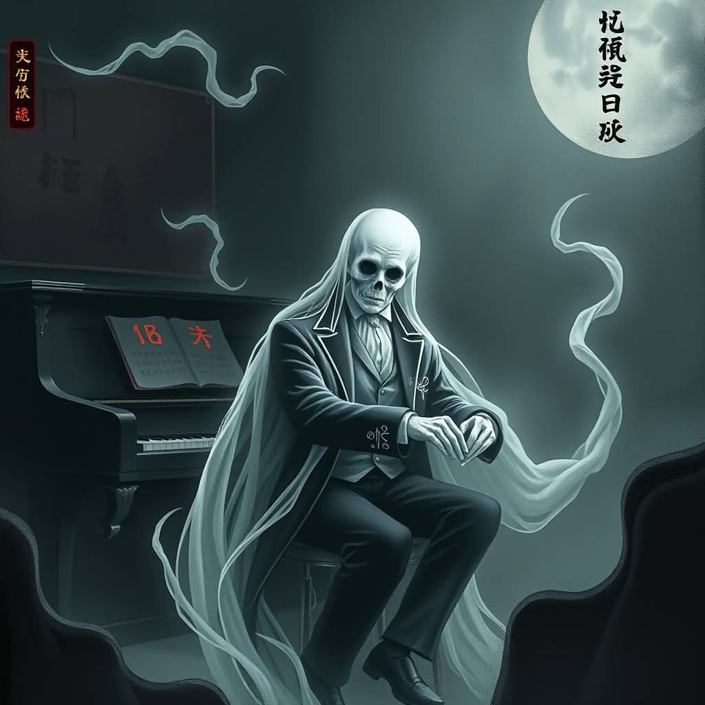 Middle-aged Ghost Man (piano Ghost)