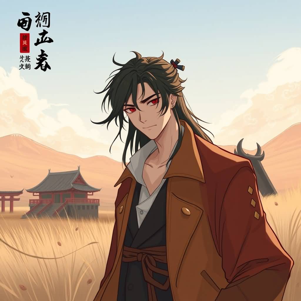 Skinny Man With Long Hair