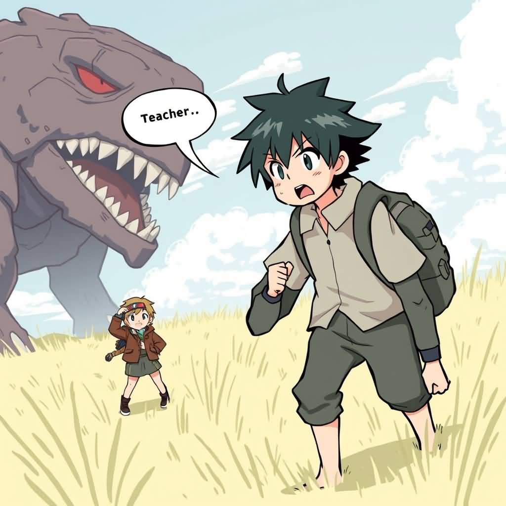 newcomer (panicked)