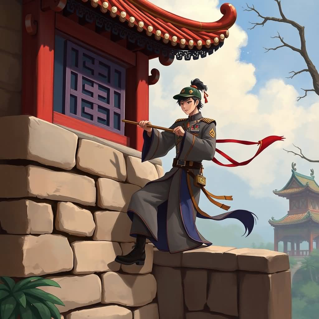 Officer Who Knocked Shen Wan Down