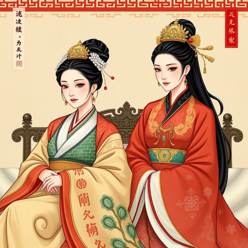 Imperial Concubine (right)