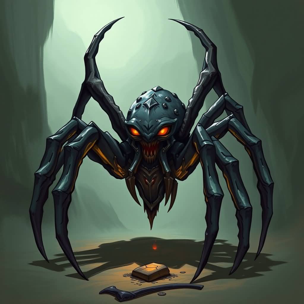Human-faced Demon Spider