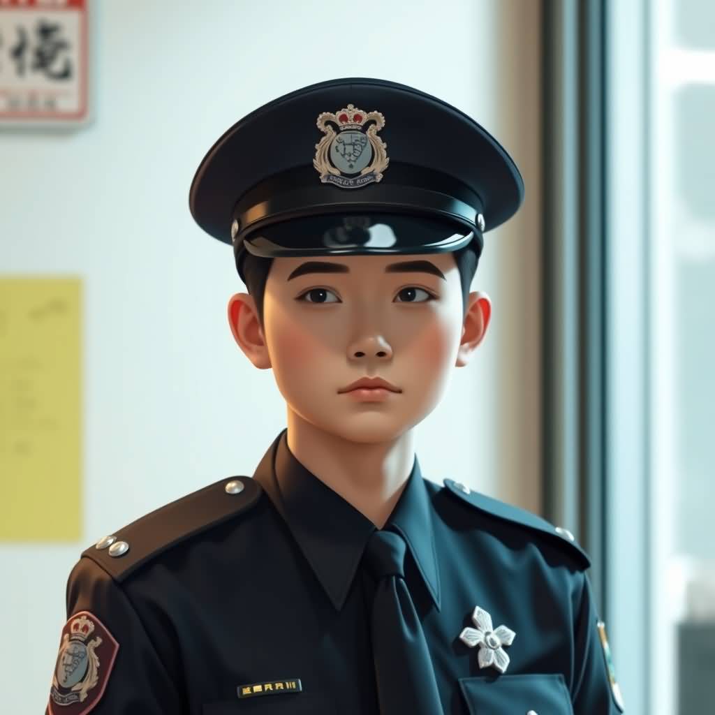 the junior police officer