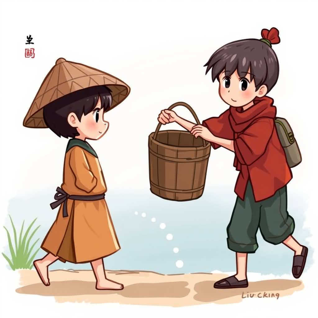 the helpful child