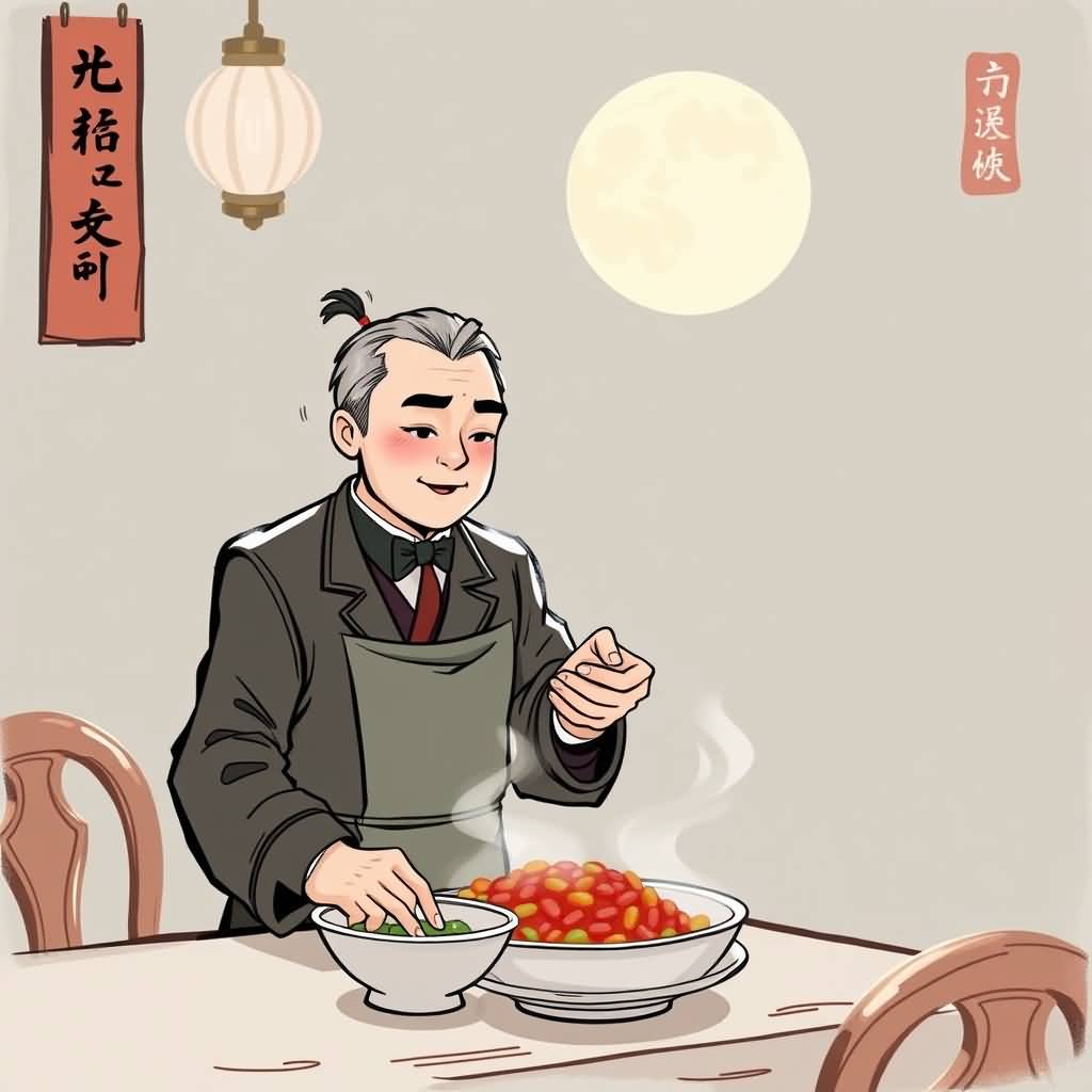 Bright Moon Tower Waiter