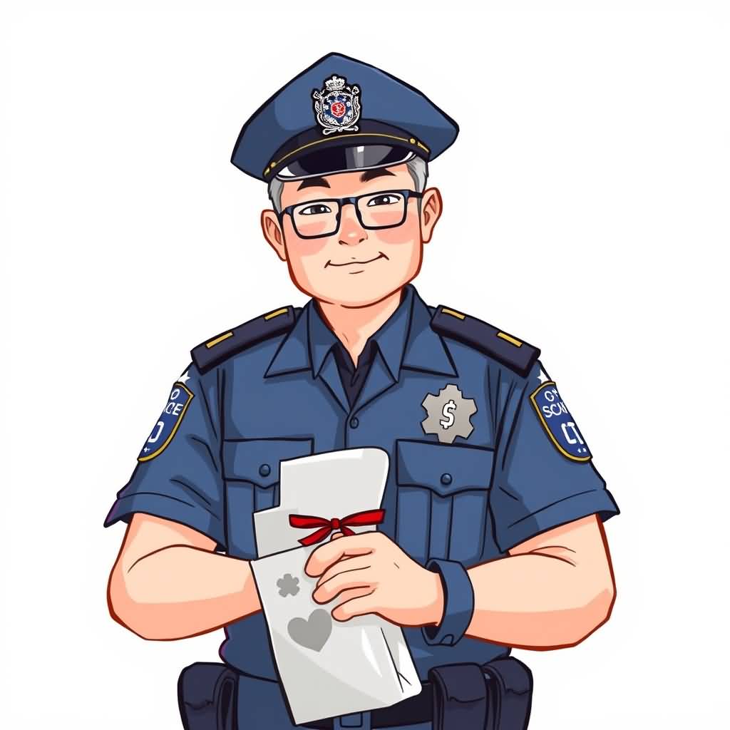 the older police officer