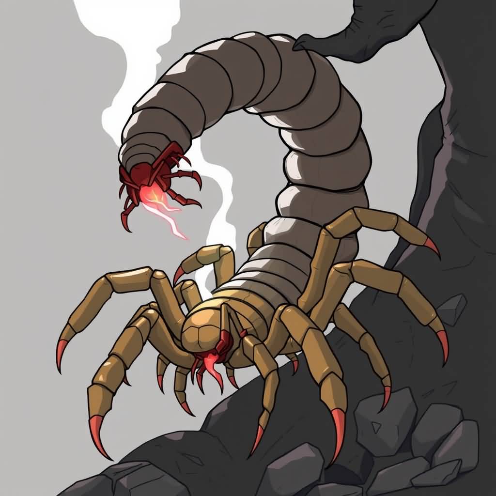 the giant centipede