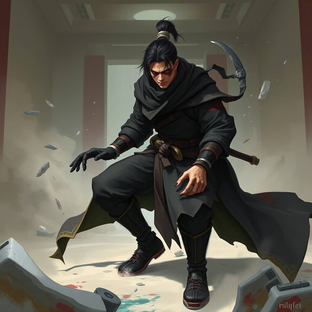 Black‑clothed Man (assassin)