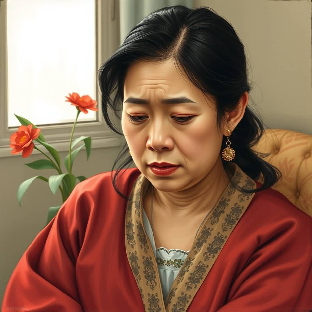 Grieving Wife