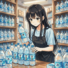 water shop owner