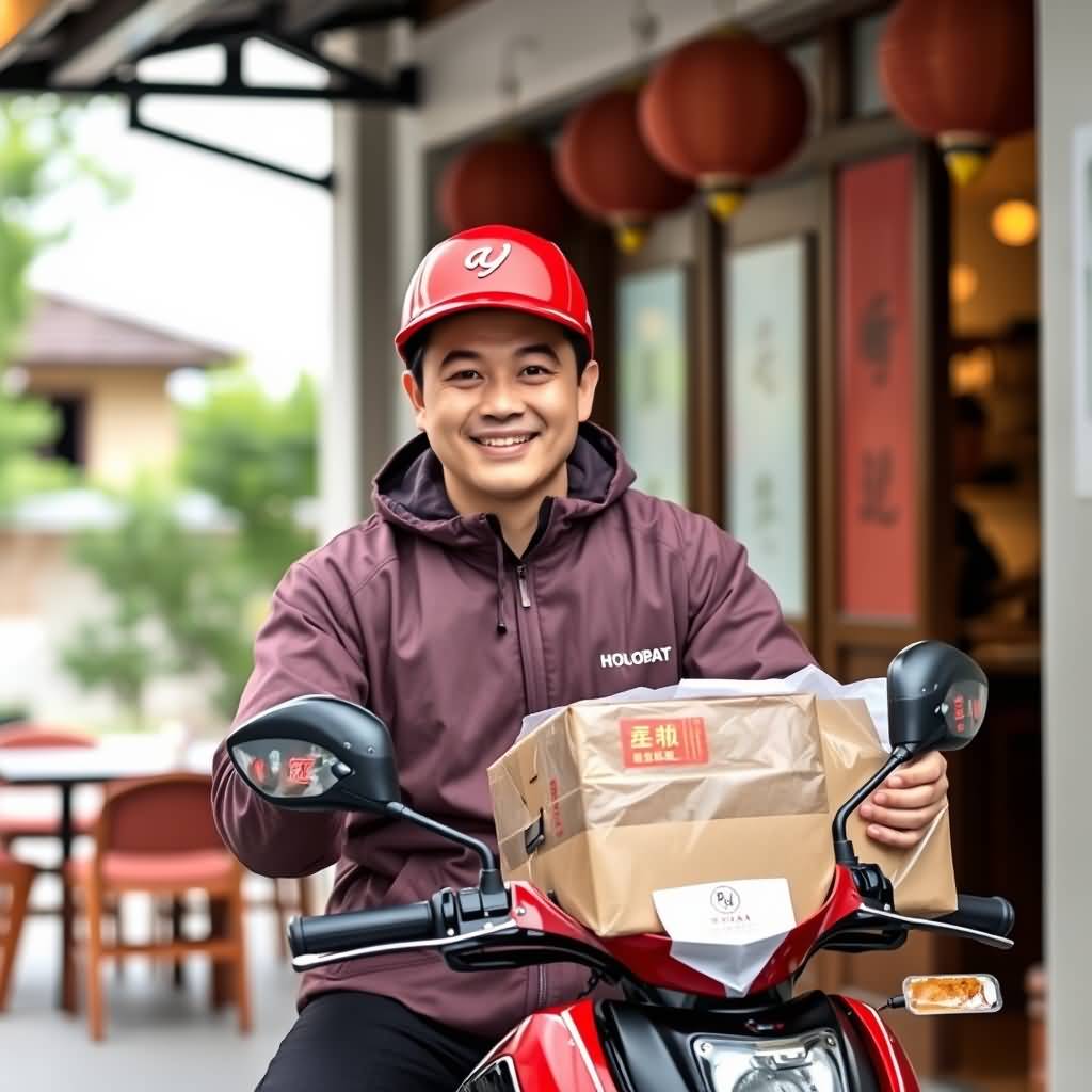 delivery rider