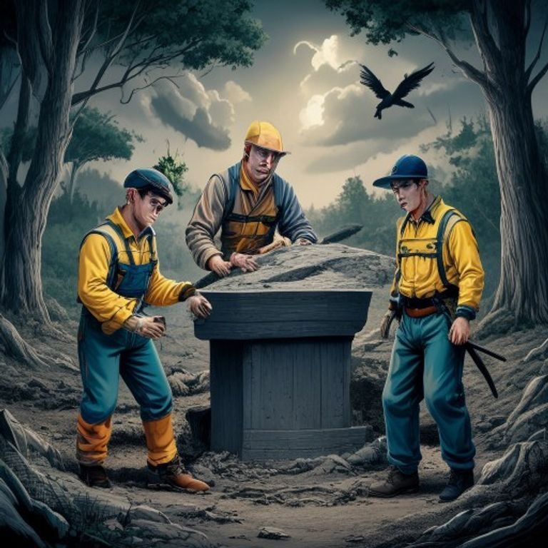 the four workers