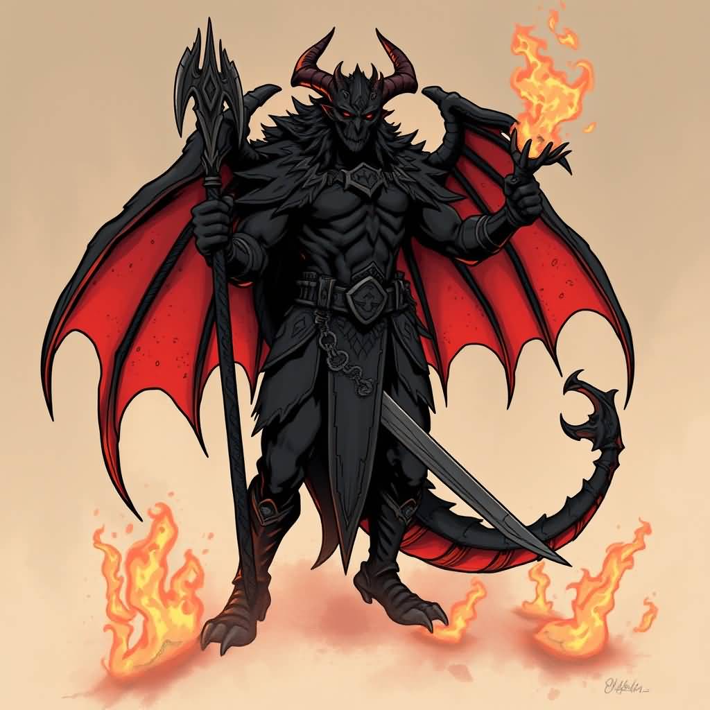 The Demon Lord Defeated By Flander