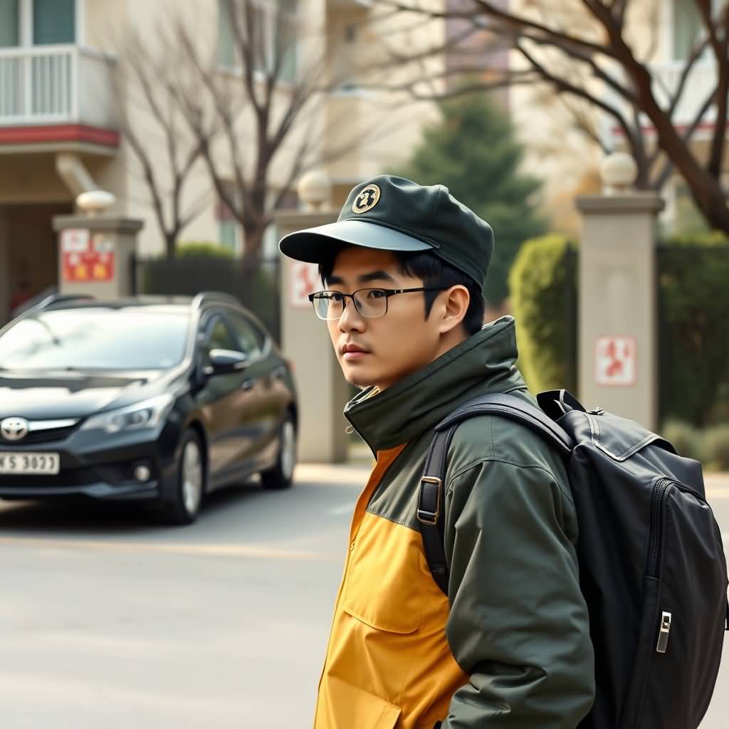 Security Guard At Guanlan