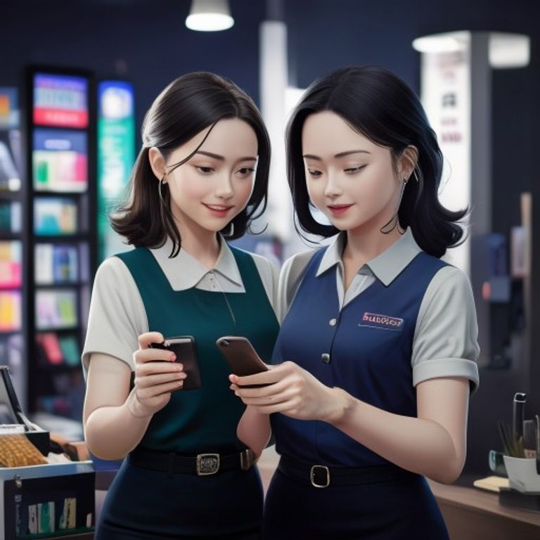phone shop salesperson