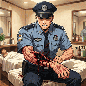Police Officer (at Foot Massage Parlor)