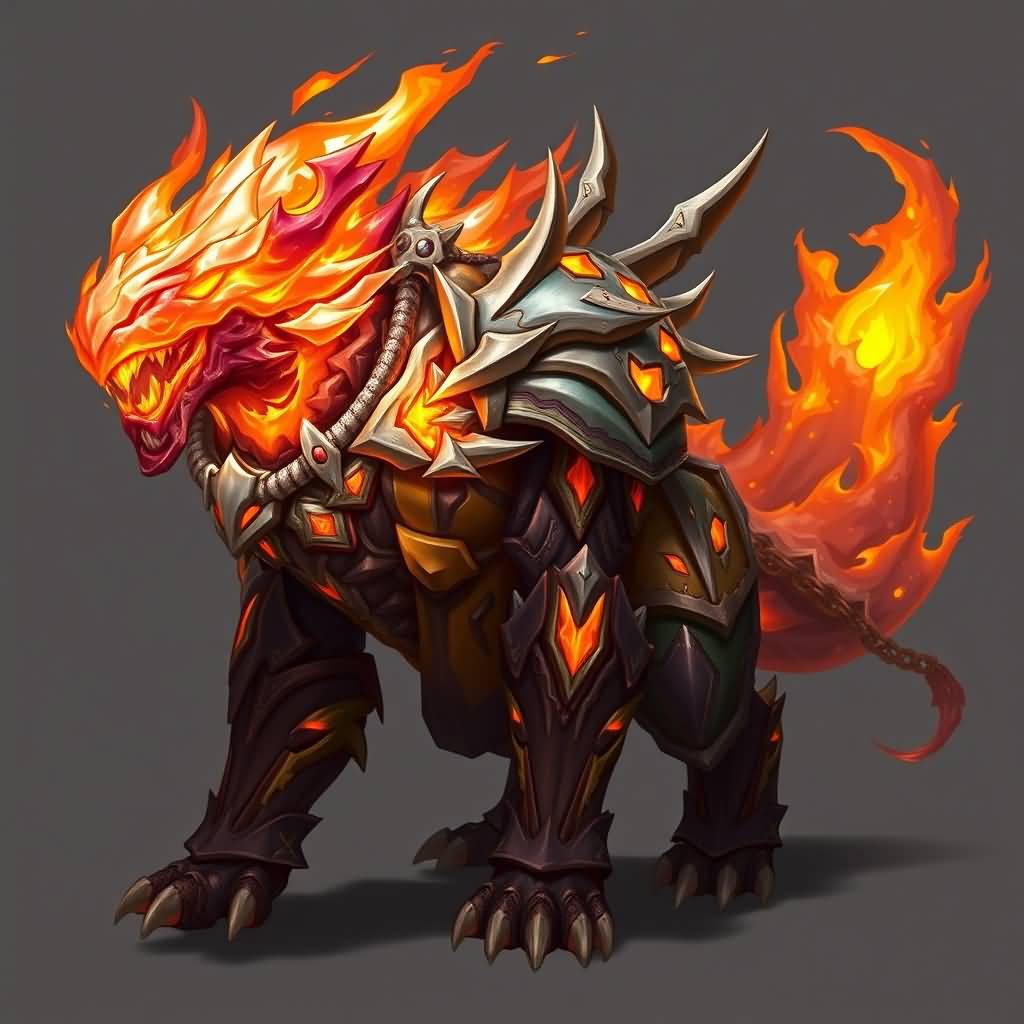 fire armor beast (mid‑grade general 3rd #2)