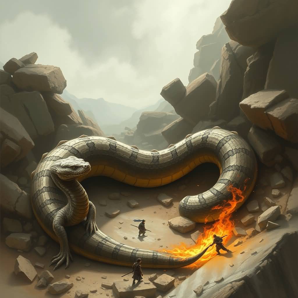 stone python