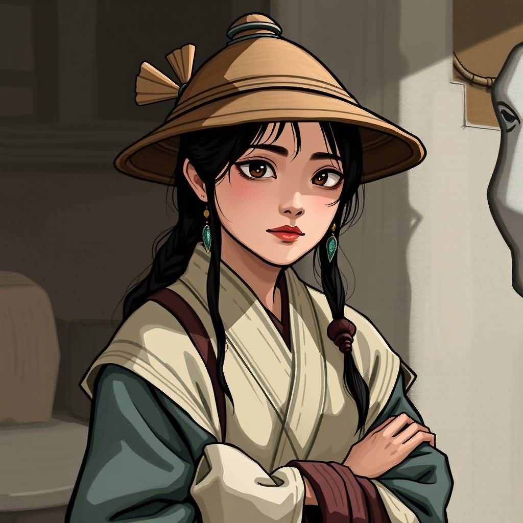 Gossiping Villager (third Woman)