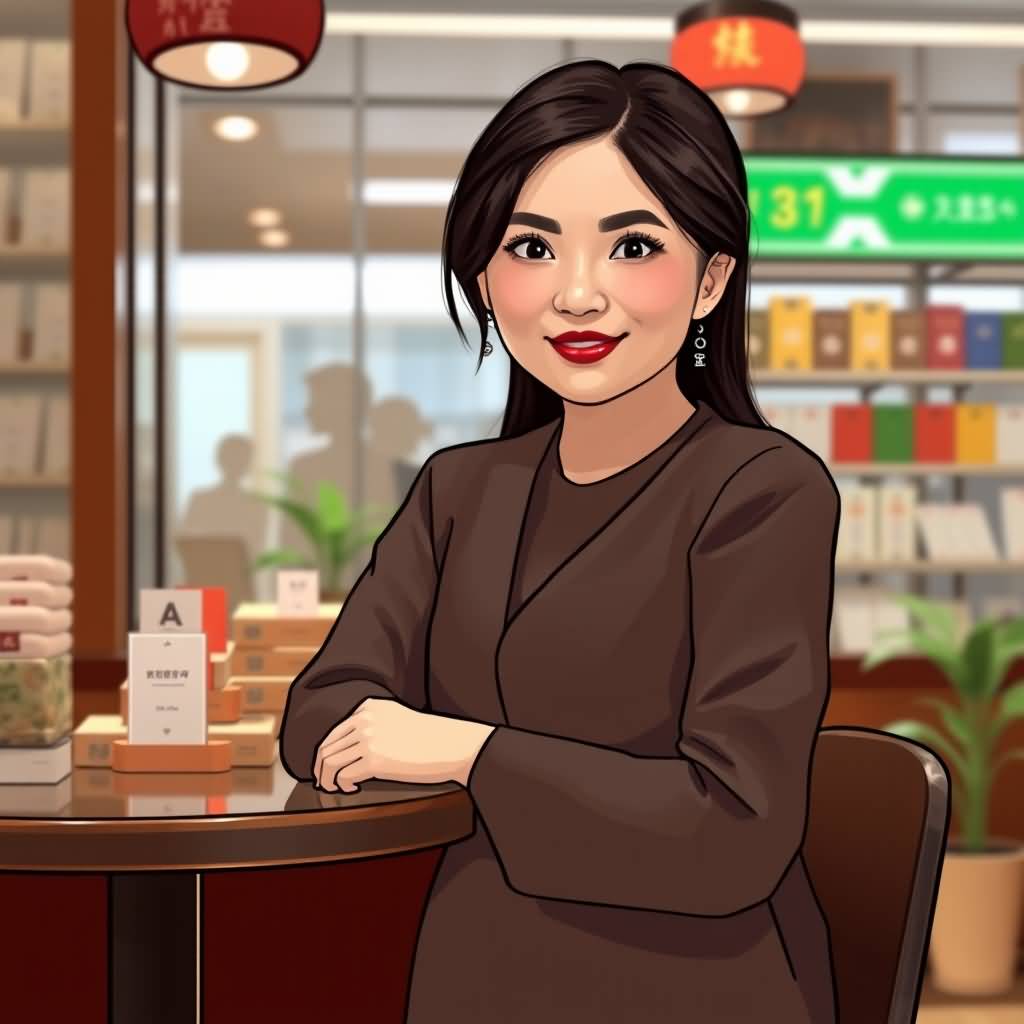 Colleague C (rich Lady)