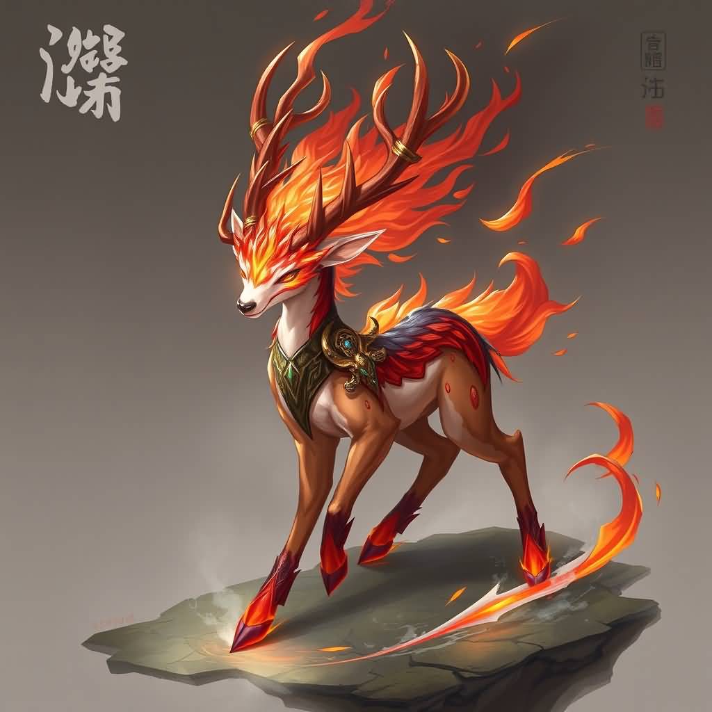 Fire Deer