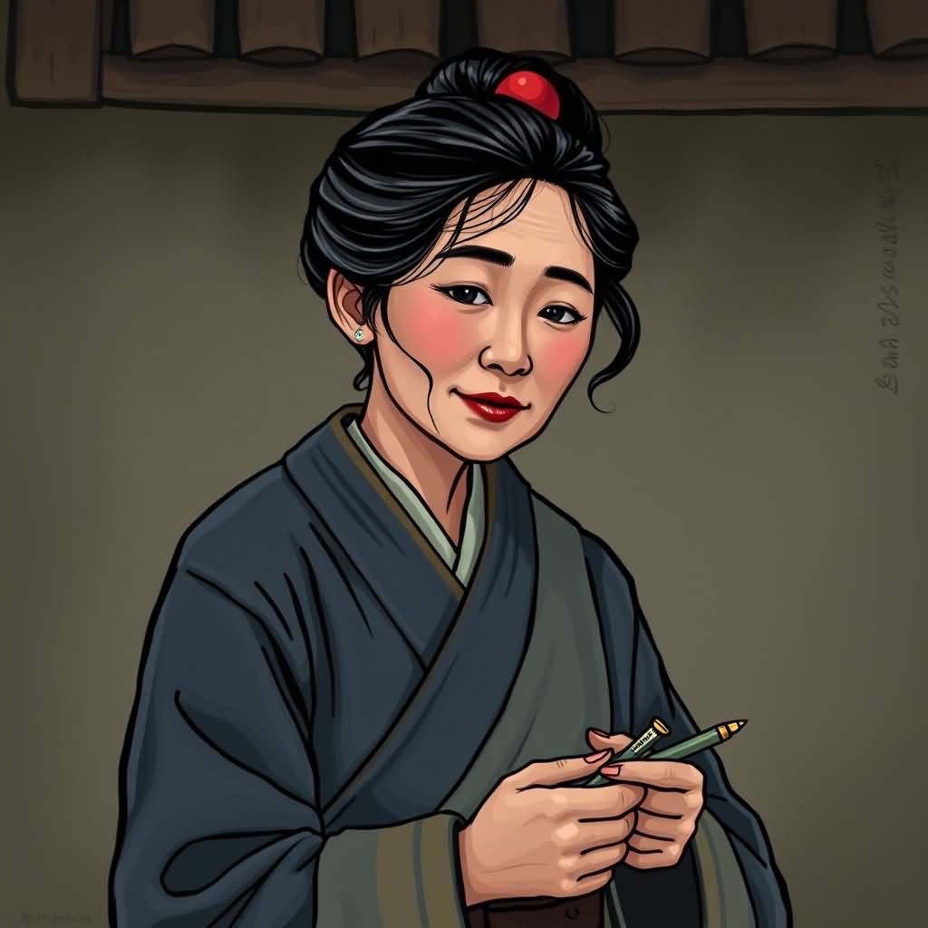 village gossip woman