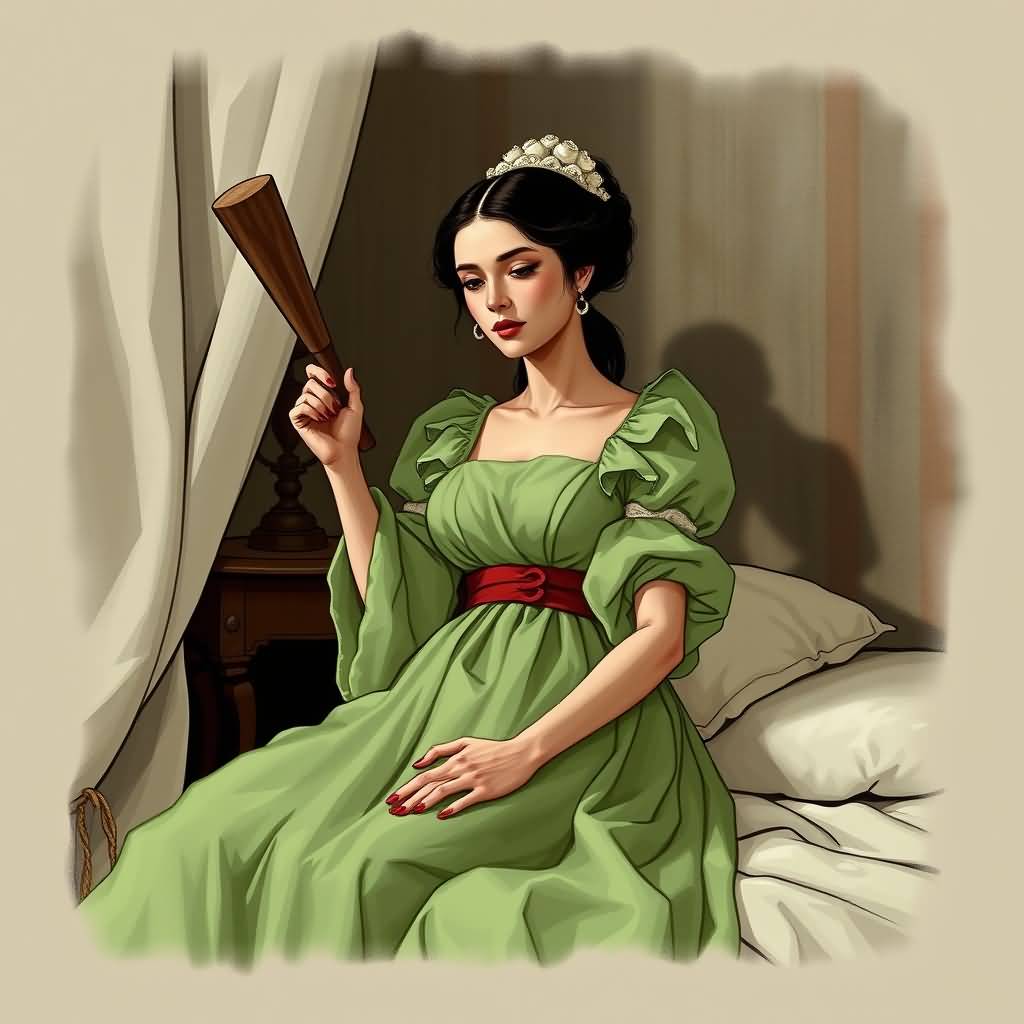 The Green‑clad Maidservant