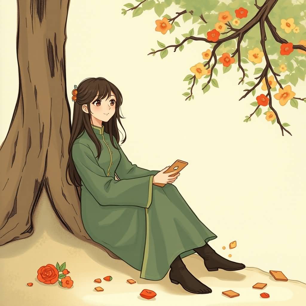 female protagonist (of the book)