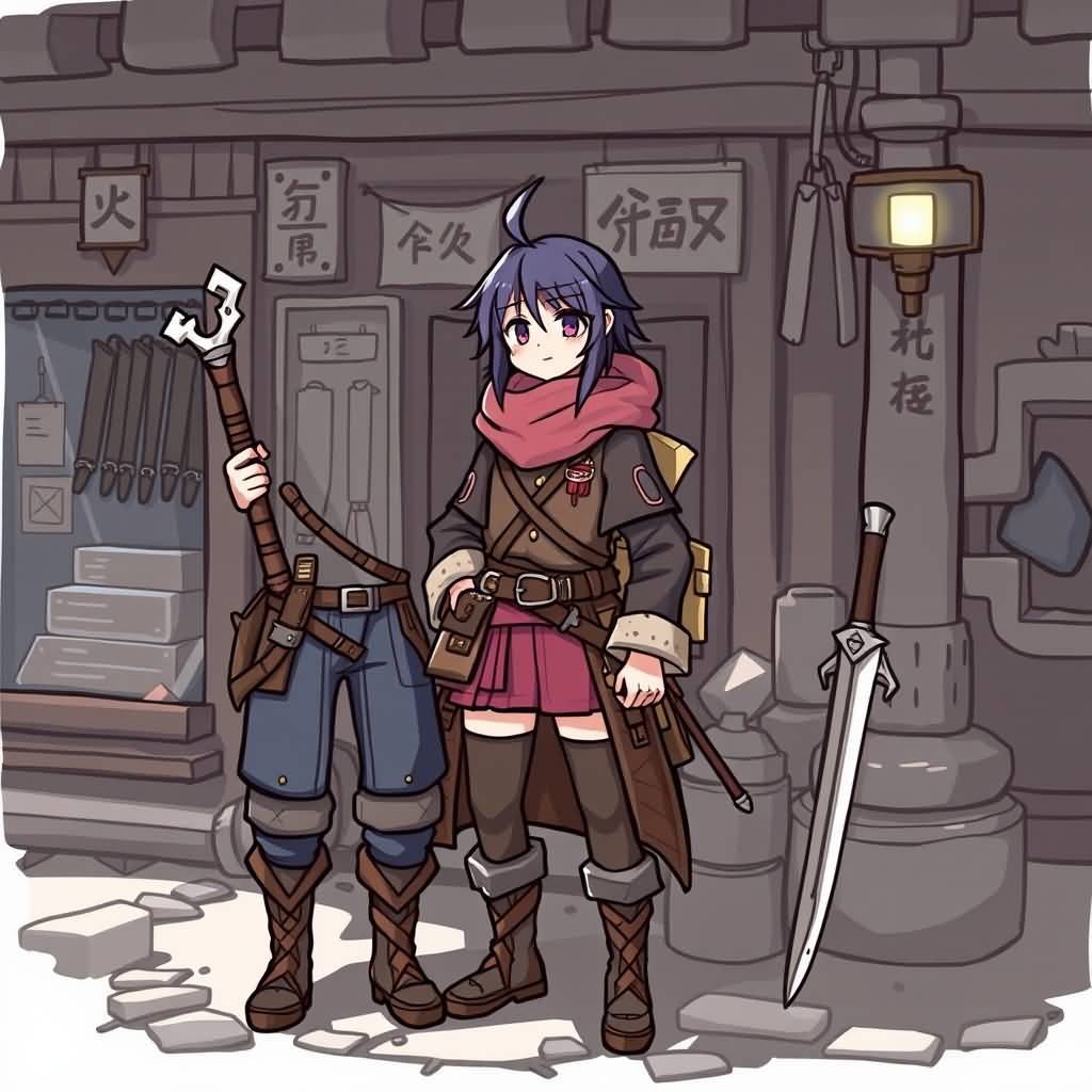 Helpful Female Adventurer 1