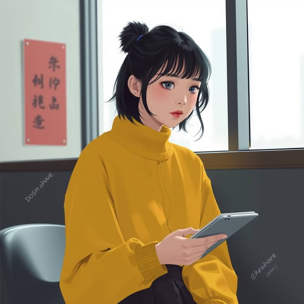 the university girl in the next class