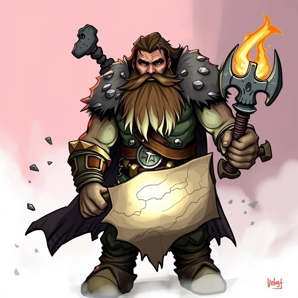 bearded strongman
