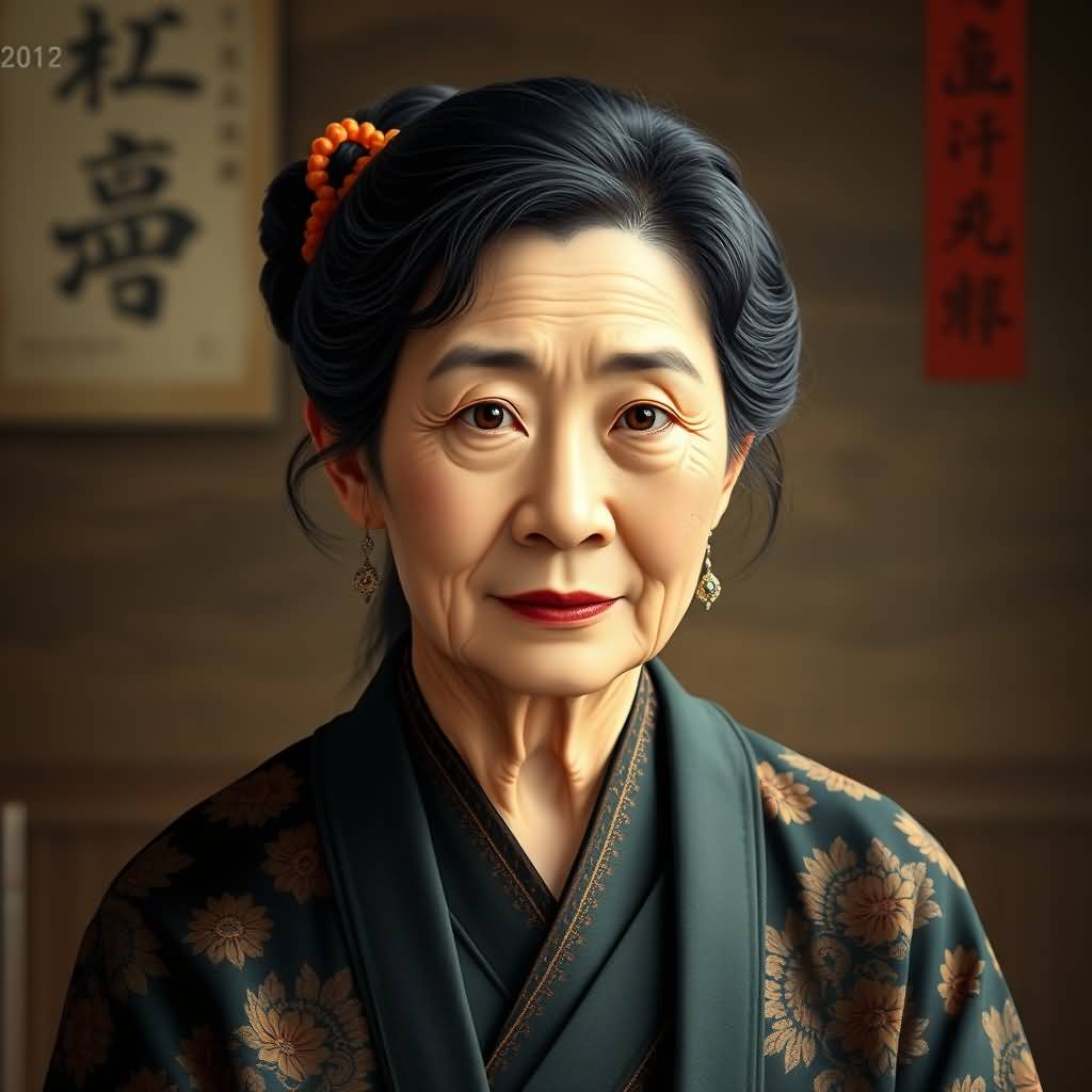 yao wei's mother