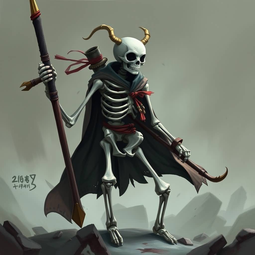 Walking Skeleton Follower 3