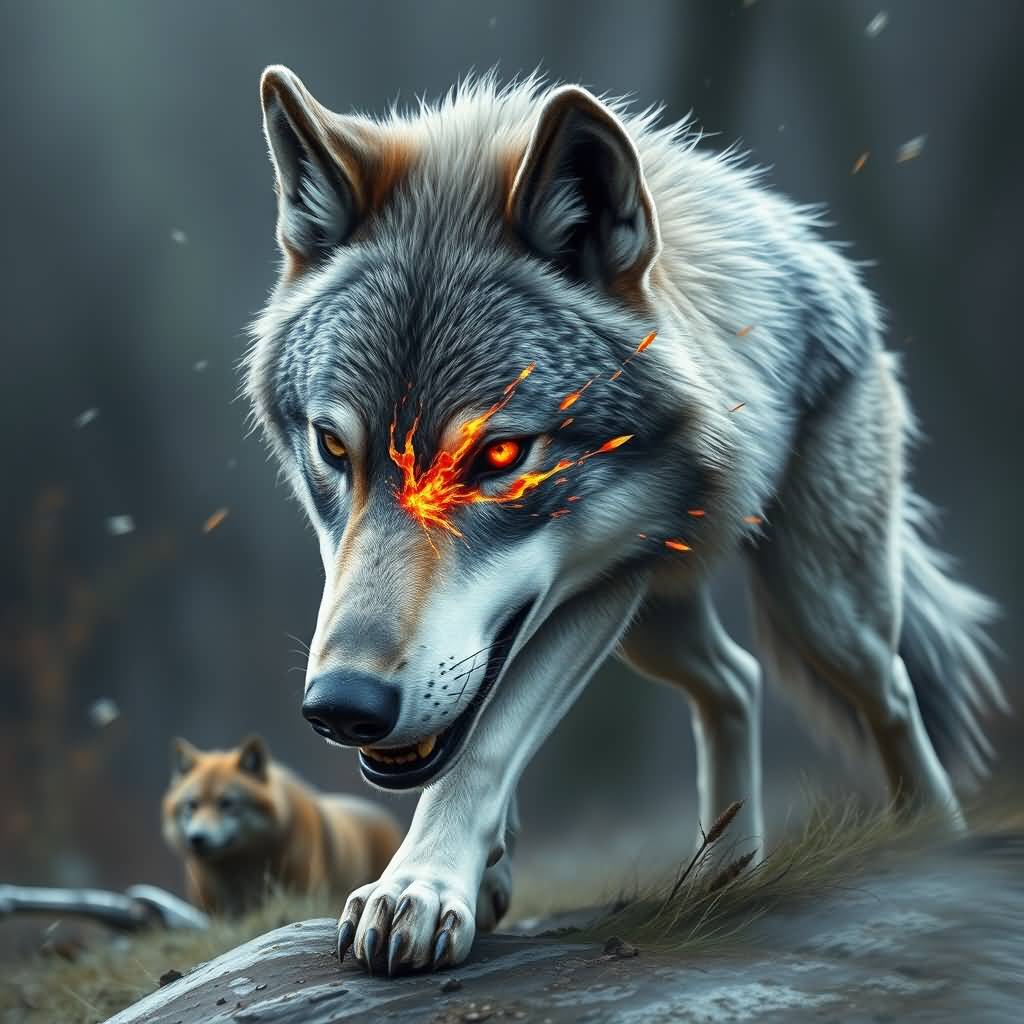 Gray Wolf (headshot)