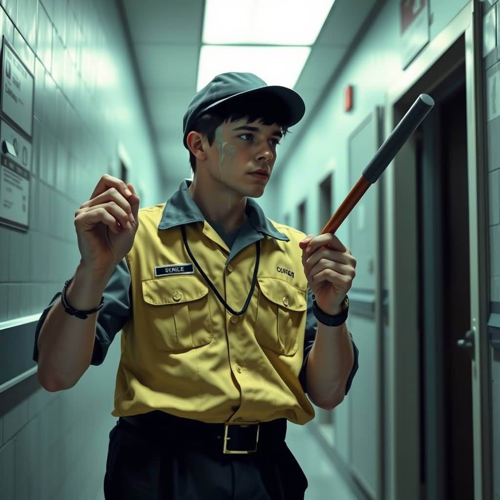 Young Security Guard