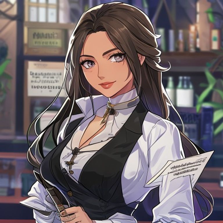 counter lady
