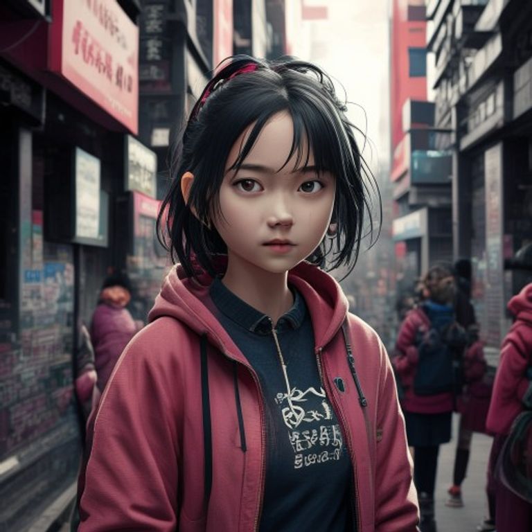 Peeking Girl