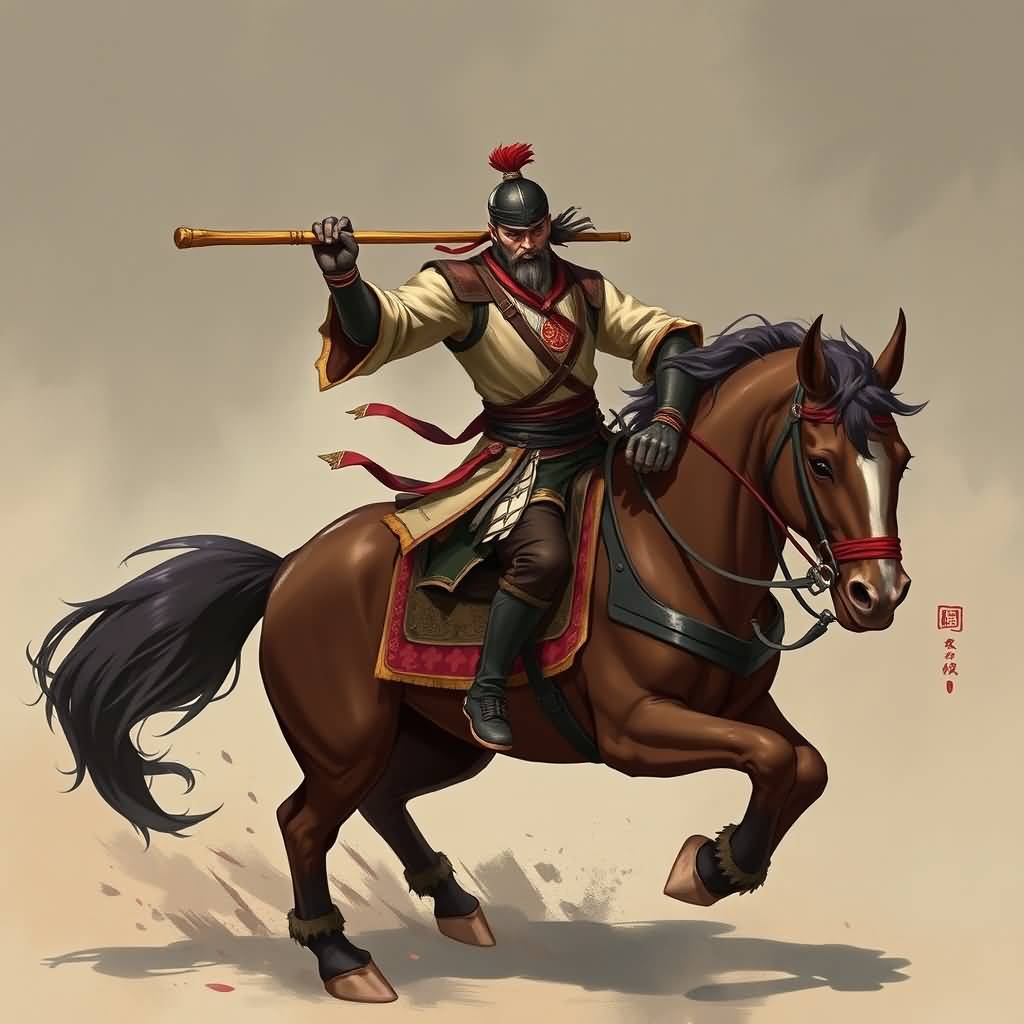 Iron Horse Seven Thieves Member (killed By Chu Qing)