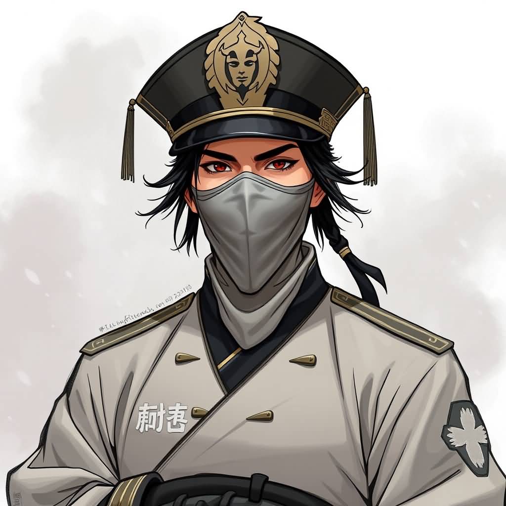 masked military inspector